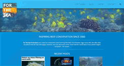 Desktop Screenshot of forthesea.com